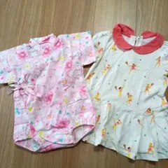 ベビー甚平　ワンピース　２点セット