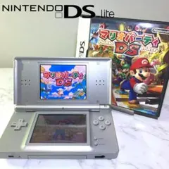 M489❀DS Lite ライト 本体 グロスシルバー GBA ゲームボーイ