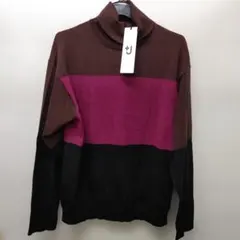 新品タグ付き ユニクロ メリノブレンドタートルネックセーター L サイズ