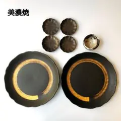 美濃焼 大皿　平皿　醤油皿　小鉢　7枚セットのサムネイル