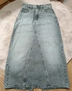 UNIQLO デニムロングスカート ウエスト58cm