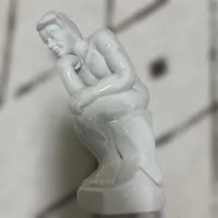 20センチ@貯金箱考える人 陶器製 貯金箱 置物