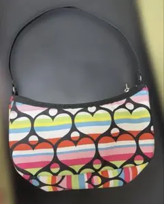 LeSportsac ミニショルダーバッグ マルチカラー ハートのサムネイル
