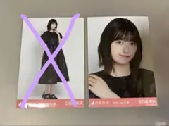 乃木坂46 五百城茉央 生写真 ニット×ロングデニムスカート タチウオ