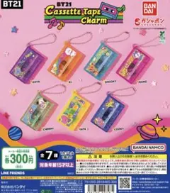 BT21 カセットテープチャーム RJ