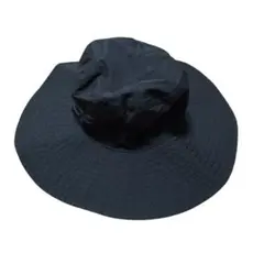 【美品】別注　NEW ERA　ワイドブリム ハット2　撥水　ブラック