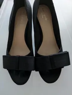 kate spade ケイトスペード　リボン　パンプス　ブラック