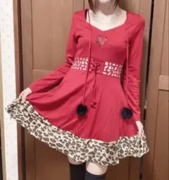 夢展望 Diable baiser 長袖ミニワンピース タグ付き新品未使用