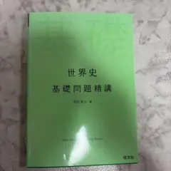 世界史 基礎問題精講 沼田英之 著