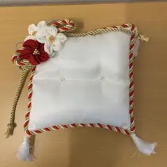 （ハンドメイド）リングピロー【幸せのお裾分け】