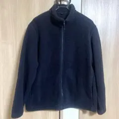 美品 ユニクロ ボアフリースジャケット XL モコモコ 未使用 ダークグレー