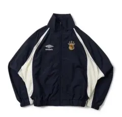 9090 × umbro ナイロンジャケット　ネイビー　Mサイズ