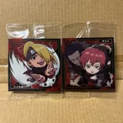 ナルト　芸術コンビ　ウエハース　シール　2枚