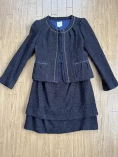 【入学式、入園式】matrice ツイードスーツセット 38