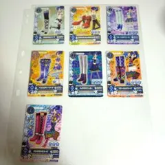 アイカツカード　霧矢あおい　シューズ　セット