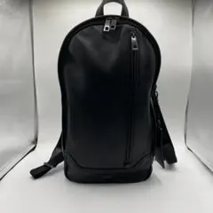BOSS HUGO BOSS レザーバックパック 黒 保存袋付のサムネイル