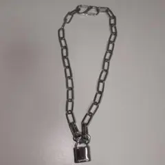 JEANASIS パドロック ネックレス チェーン シルバー