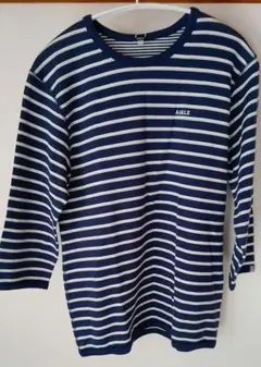 新品 AIGLE 七分袖カットソー Sサイズ 男女兼用 Sサイズ