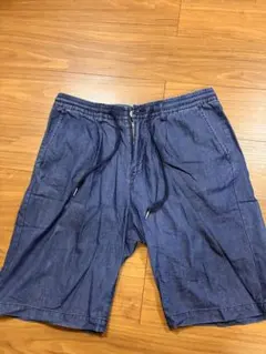 キャンペーン中限定値下げ☆デニム地ショートパンツ　ハーフパンツのサムネイル