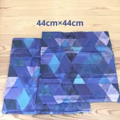Khootiベルベット カラフルモダン クッションカバー44x44cm 2枚