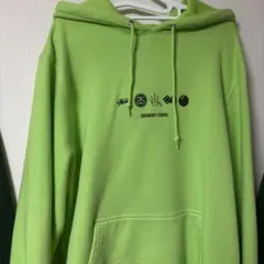 Stussy グリーンパーカー M