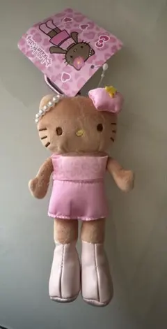 日焼けキティ　スタイルアップマスコット　ピンク