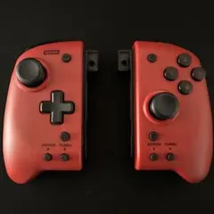 【新品未使用】HORI グリップコントローラ 赤