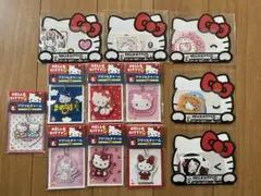 サンリオ　Happyくじ　ハローキティ　アニバーサリー　チャーム&ステッカー