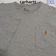 carhartt グレー Tシャツ 2XL TALL訳あり品