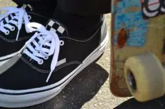 ☺︎希少DELUXE✖️VANSコラボ ダック地オーセンティックのサムネイル