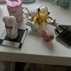 ミニチュア小物 キーホルダー 雑貨セット