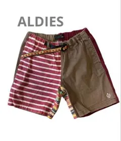 ALDIES アールディーズ クレイジー パターン ショートパンツ M 切替のサムネイル