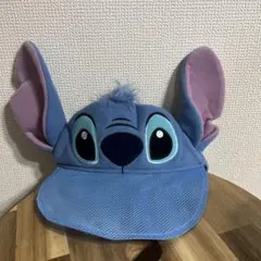 ディズニー　スティッチ　耳付き　サンバイザー　ファンキャップ　帽子のサムネイル