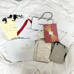 デパコス　ショッパーセット　まとめ売り　dior CHANEL DECORTE