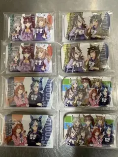 未使用品　 ファミマで祝おう！ ウマ娘5周年　オリジナル缶バッジ 8点セ