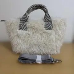 お値下げ　♦︎新品♦︎ラメファー トートバッグ ２WAY