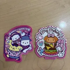 サンリオ　シールクッキー2 シール2枚セット