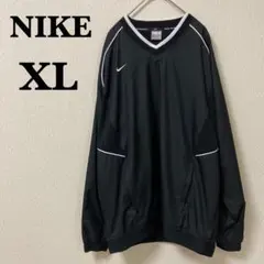 【美品】NIKE ナイキ 00's ナイロンピステ ベースボール プルオーバー