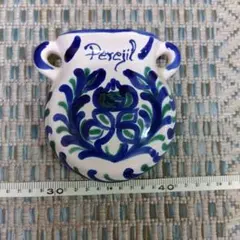 スペイン製 陶器 フラワーベース　花瓶