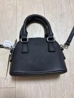 しまむら　ミニ ショルダーバッグ ブラック 2way