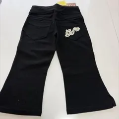 G-Fit ストレッチ フレアパンツ 黒のサムネイル