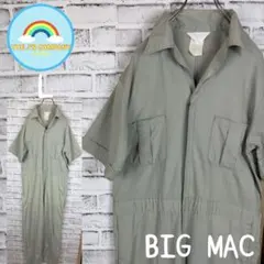 USA古着 ヴィンテージBIGMAC TALONジッパー　半袖ツナギLのサムネイル