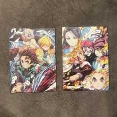 鬼滅の刃　無限列車編　映画特典ポストカード　2枚