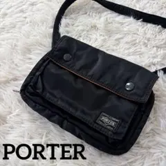 【極美品】ポーター タンカー サコッシュ 2way ブラック 吉田カバン