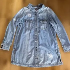 ROSEBUD ローズバッドデニムシャツ　チュニック