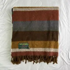TWEEDMILL ストライプ ブランケット