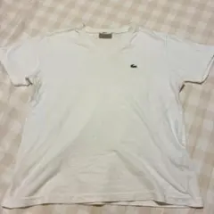 LACOSTE ラコステ Vネック Tシャツ ホワイト 38のサムネイル