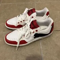 【美品】プーマ　スニーカー　赤　白　黒