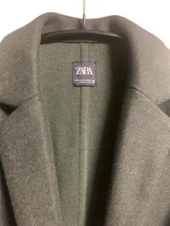 ♥ZARA♥チェスターコート グリーン M