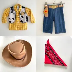 Disney トイストーリー　ウッディ コスチューム 80 90 12m 18m